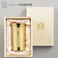 【Made in TSUBAME】純銅ひとくちタンブラー (輝 金メッキ仕上げ)