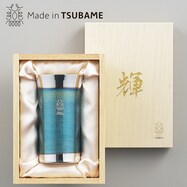 【Made in TSUBAME】純銅ひとくちタンブラー (輝 銀メッキ古美仕上げ)