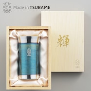 【Made in TSUBAME】純銅ひとくちタンブラー (輝 銀メッキ古美仕上げ)