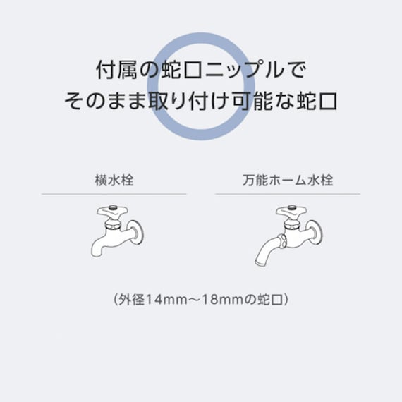 散水ホースリール 20m(グレー) 3枚目画像