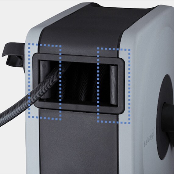 散水ホースリール 20m(グレー) 5枚目画像