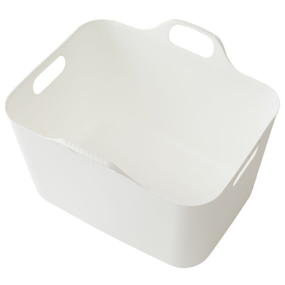 やわらかバスケット角 М型 ホワイト 4枚目画像