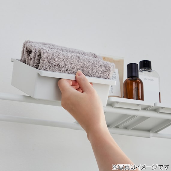 突っ張り棒用ワイドボックス ホワイト (HA) 7枚目画像