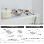 突っ張り棒用ワイドボックス ホワイト (HA) 8枚目画像