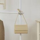 つっぱり強力 2段 ハンガー(ホワイト) 5枚目画像