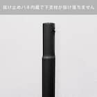 つっぱり強力 2段 ハンガー(ブラック) 5枚目画像