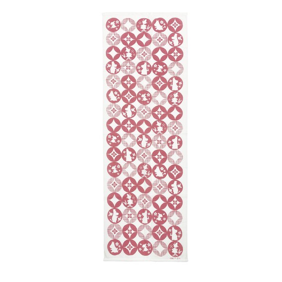 ムーミン お風呂手ぬぐい(ピンク) 4枚目画像