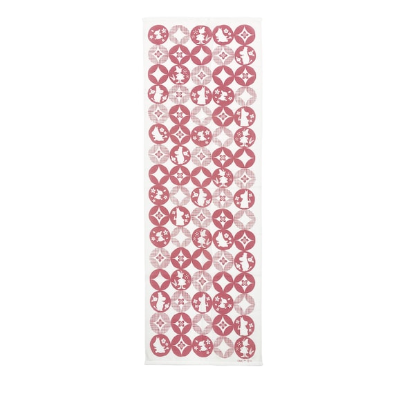 ムーミン お風呂手ぬぐい(ピンク) 4枚目画像