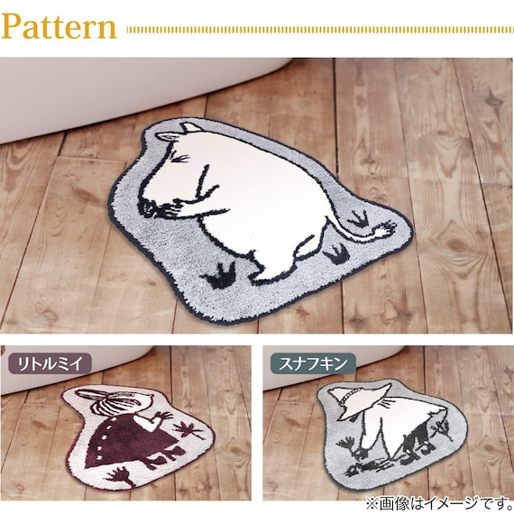 ムーミン アクセントマット こっち向いてミイ 5枚目画像