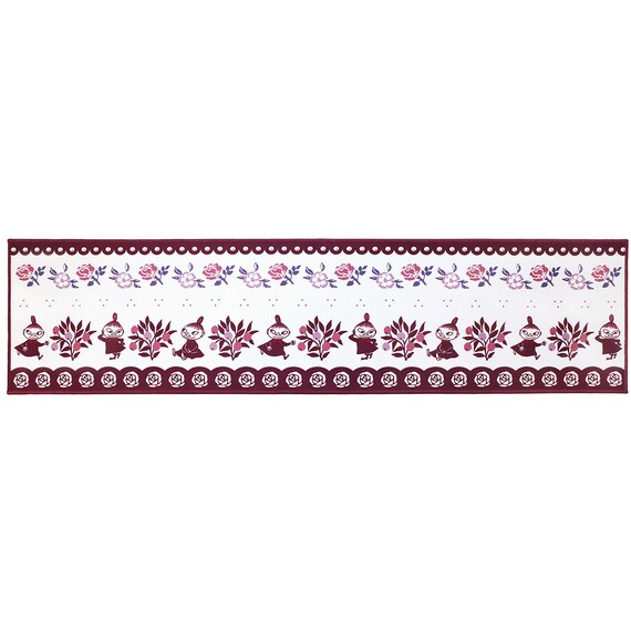 ムーミン インテリアマット フィーカ(リトルミイ) 幅180cm 2枚目画像