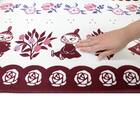 ムーミン インテリアマット フィーカ(リトルミイ) 幅180cm 4枚目画像