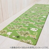 ムーミン PVCキッチンマット プート 幅240cm