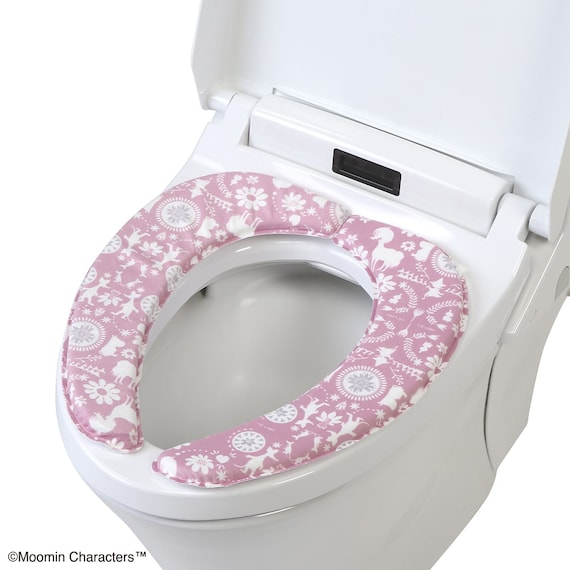ムーミン さらふわ便座クッション フォーク 1枚目画像