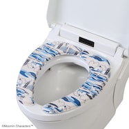 ムーミン さらふわ便座クッション デコボコ