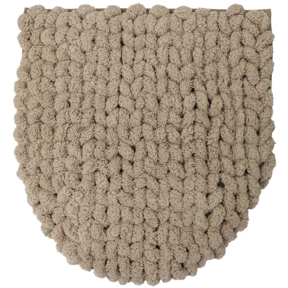 O･U型＆洗浄･暖房型兼用トイレフタカバー MOU(ベージュ) 2枚目画像