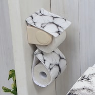 大理石柄 ペーパーホルダーカバー マーブル