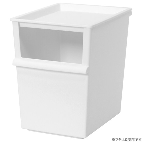 コンテナースリム (深型 ホワイト) 5枚目画像