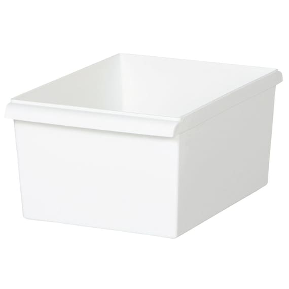 コンテナースリム (浅型 ホワイト) 1枚目画像