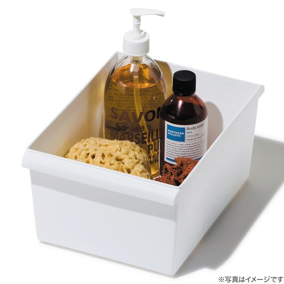 コンテナースリム (浅型 ホワイト) 3枚目画像