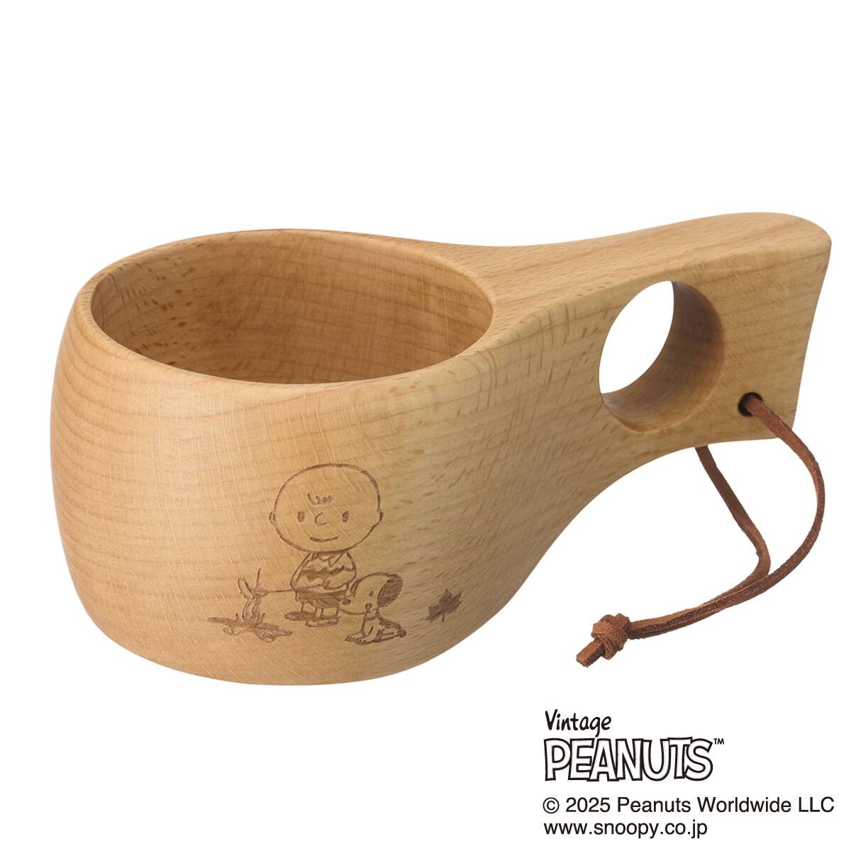 ククサ　特上杢　熊 LOGOS SNOOPY（PEANUTS 75years）ククサ | ニトリネット【公式】 家具