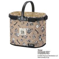 LOGOS SNOOPY（PEANUTS 75years）ミニセミルナバスケット