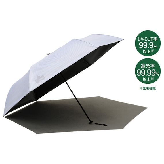 LOGOS ソーラーブロック日傘 コンパクト(晴雨兼用) 1枚目画像