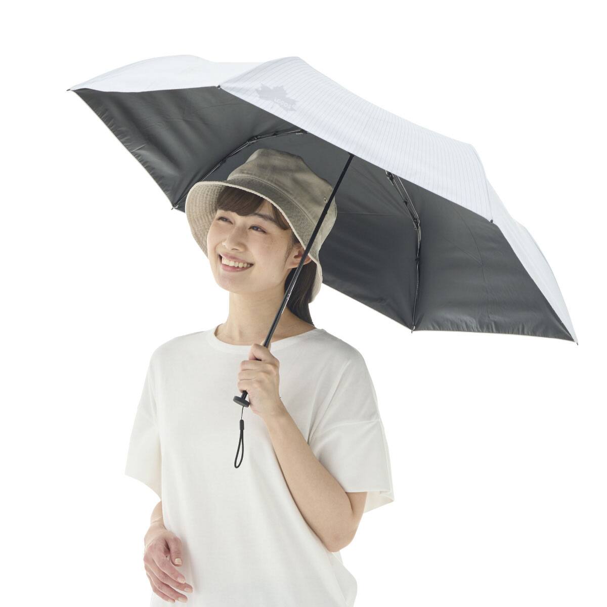 LOGOS ソーラーブロック日傘 コンパクト(晴雨兼用) | ニトリネット