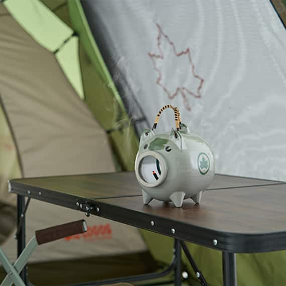 LOGOS×萬古焼 ろごす蚊遣ぶた 5枚目画像