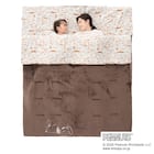 LOGOS SNOOPY やわらかあったかシュラフ(0°) 5枚目画像