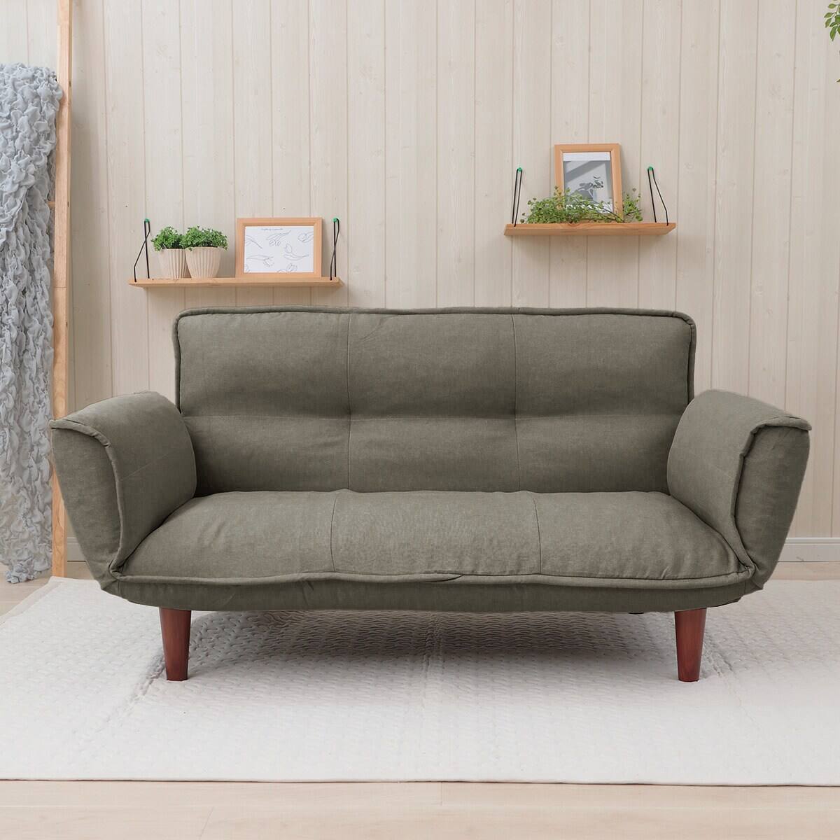 日本製】お家でだらだらソファ GY (2人掛けコンパクトソファ) | ニトリ