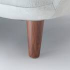 コンパクトローソファ ふっくらパン (GY) 7枚目画像