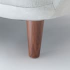 コンパクトローソファ ふっくらパン (GY) 7枚目画像