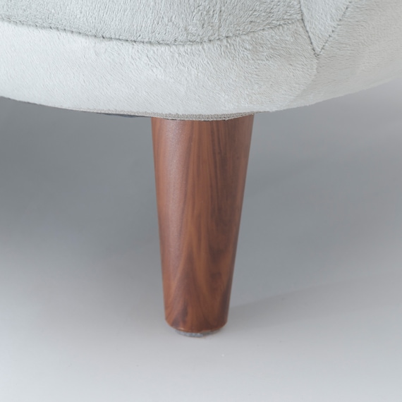 コンパクトローソファ ふっくらパン (GY) 7枚目画像