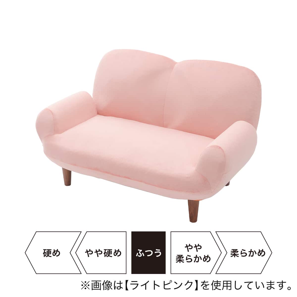 コンパクトローソファ ふっくらパン (GY) | ニトリネット【公式】 家具