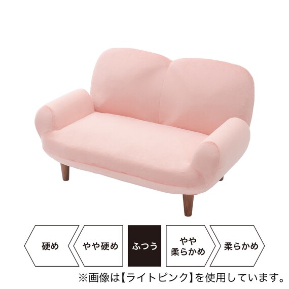 コンパクトローソファ ふっくらパン (GY) 11枚目画像