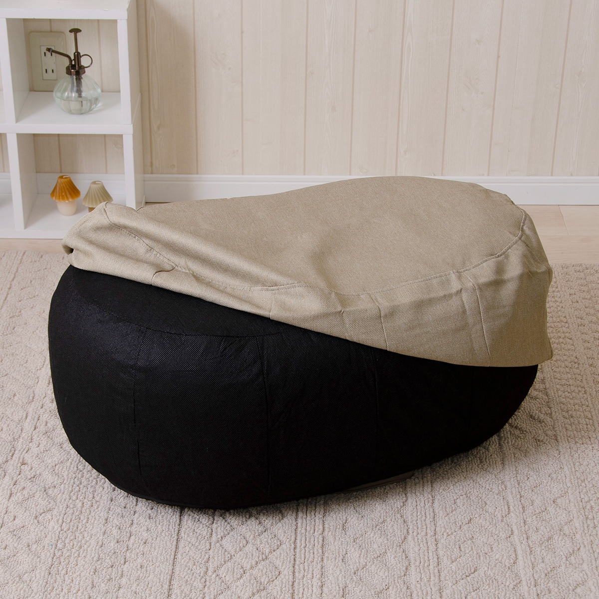 カバーが洗える1人掛けふわもちオットマン (MO) | ニトリネット【公式