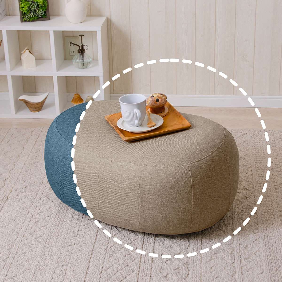 musa333　NOCEソファ オットマン・クッション・カバー付き musa333様専用 NOCEソファ オットマン・クッション・カバー付き - メルカリ