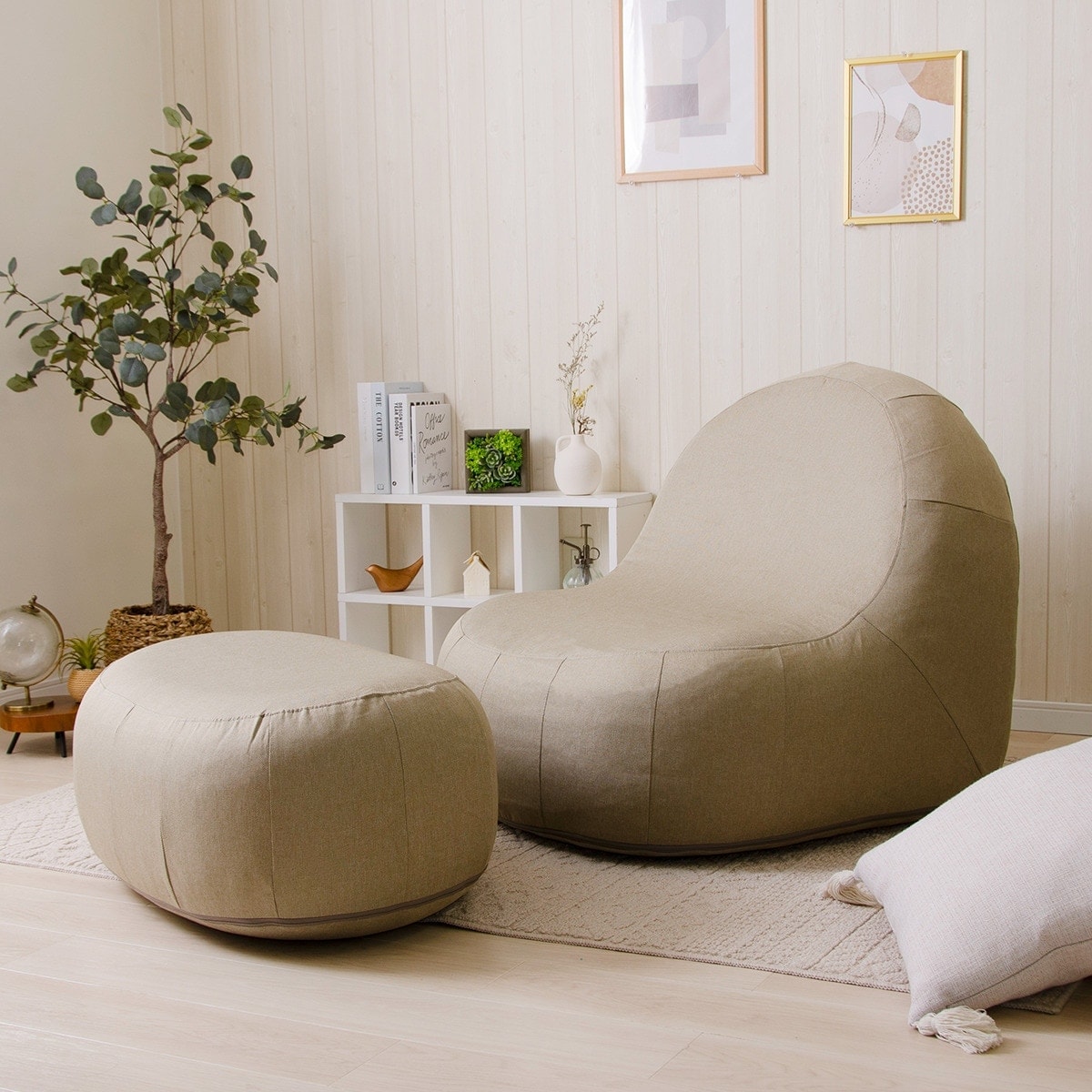 カバーが洗える1人用ふわもちソファ カバーが洗える1人掛けふわもちソファセット (GY) | ニトリ