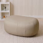 カバーが洗える 1人掛けふわもちソファセット 布張りタイプ (MO) 6枚目画像