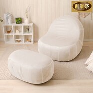 カバーが洗える1人用ふわもちソファセット (ベロア)【期間限定価格:8/8~9/24まで】