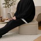 マルチに使えるクッションスツール スクエア BE 3枚目画像