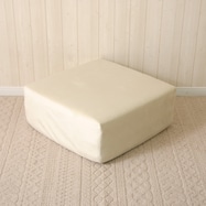 オットマン・スツールになるごろ寝マットレス(ベロア調)