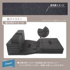 車中泊マット トヨタカローラクロス SVG11／13／15／16 ・ ZSG10 ・ MXGA10型  デッキボード下段仕様専用 12枚目画像