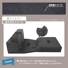 車中泊マット トヨタカローラクロス SVG11/13/15/16 ・ ZSG10 ・ MXGA10型 デッキボード下段仕様専用 12枚目画像