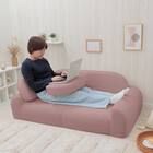 暮らしに寄り添うコンパクトローソファ (A1371 ピンク) 4枚目画像