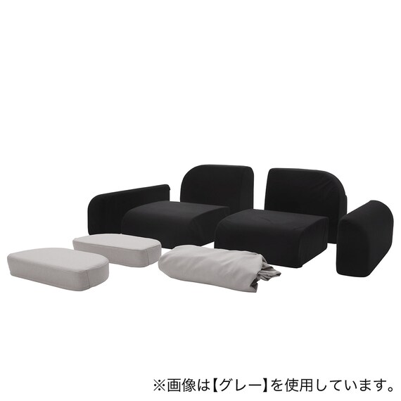 暮らしに寄り添うコンパクトローソファ (A1371 ピンク) 11枚目画像