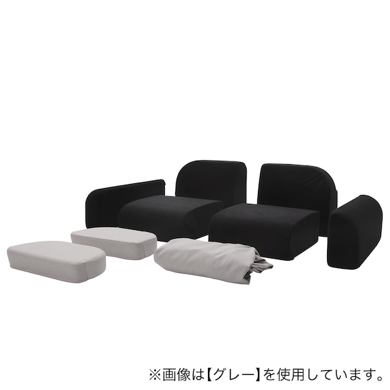 暮らしに寄り添うコンパクトローソファ (A1371 ピンク) 11枚目画像