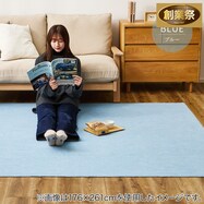 【日本製】ループパイルの軽量ラグ【期間限定価格:8/8~9/24まで】