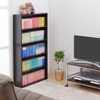 文庫本ラック (1160 DBR) 5枚目画像