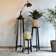 天然木プランターベース(ブラック)